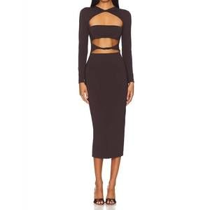 SER.O.YA | Dresses | New Seroya Karma Cut Out Midi Dress In Ash Brown | Poshmark SER.O.YA | Dresses | New Seroya Karma Cut Out Midi Dress In Ash Brown | Poshmark